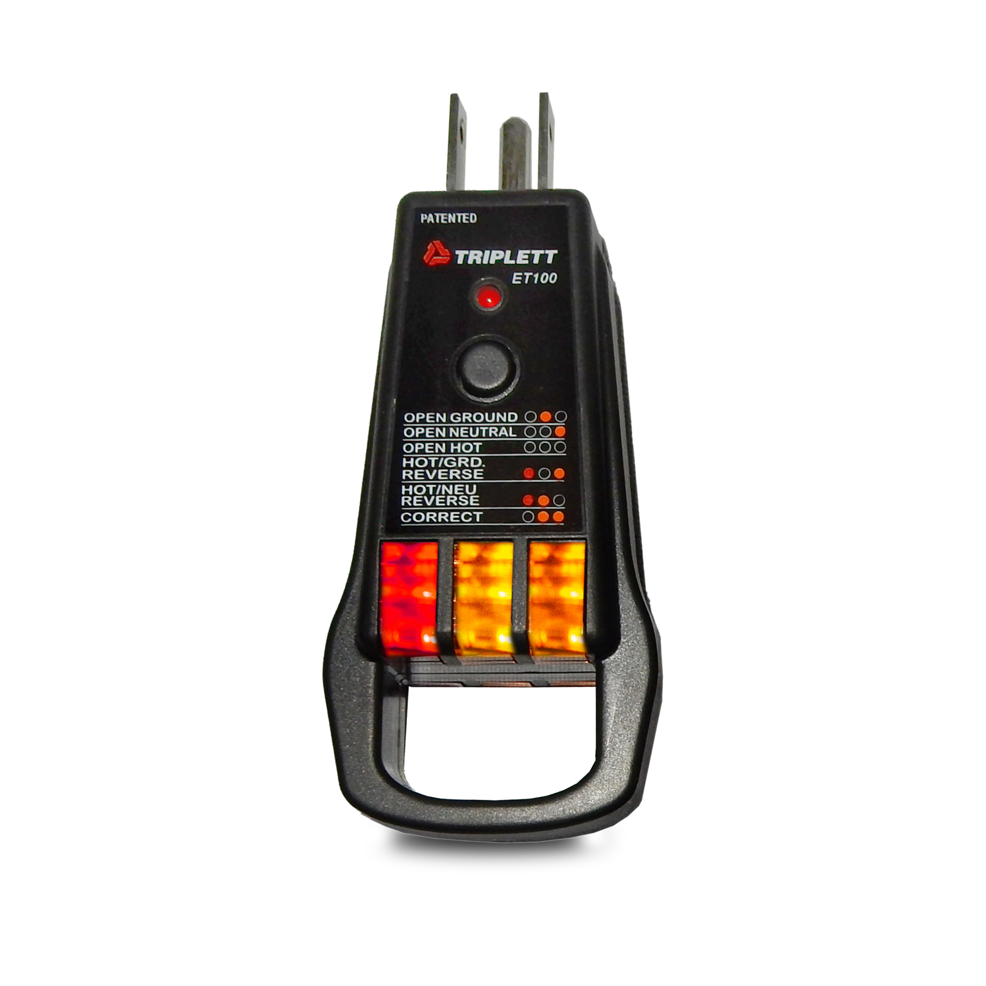 Triplett, GFCI Receptacle Tester, Model# ET100